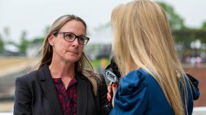 Jena Antonucci Arcangelo Peter Pan Stakes Belmont Stakes Belmont Park Javier Castellano Blue Rose Farm
